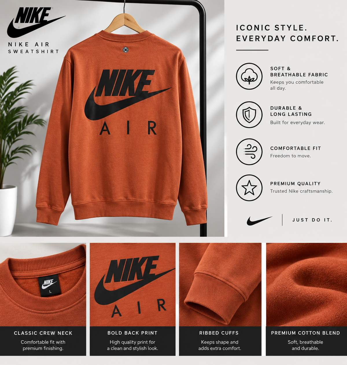 Premium Winter Sweatshirt – Comfortable & Stylish