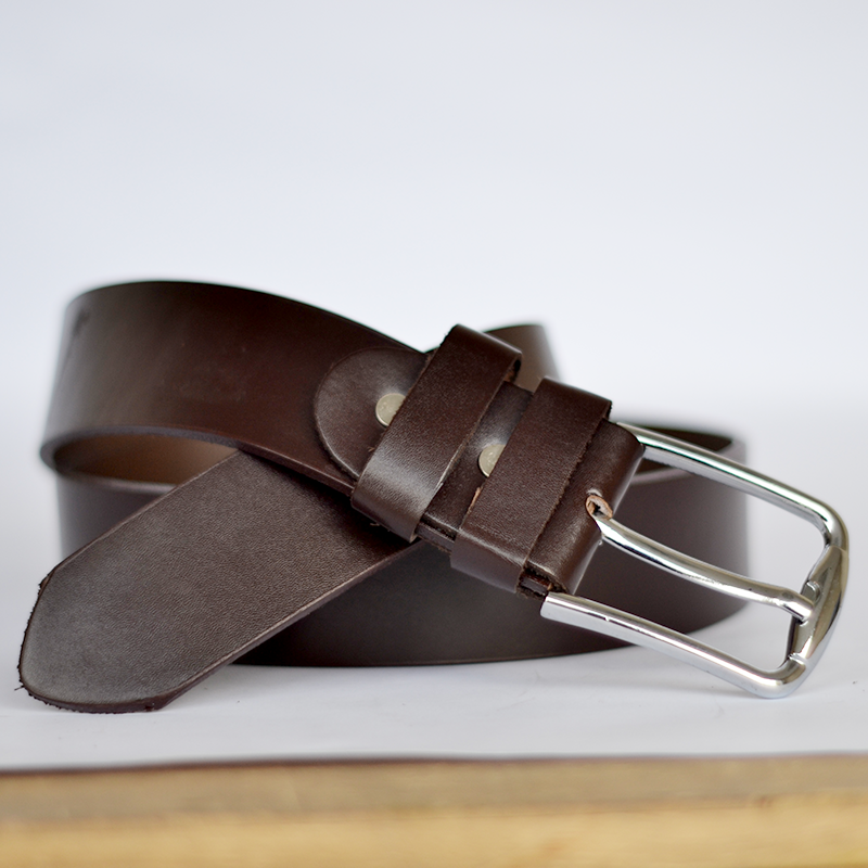 CRS BROWN PREMIUM LEATHER BELT
