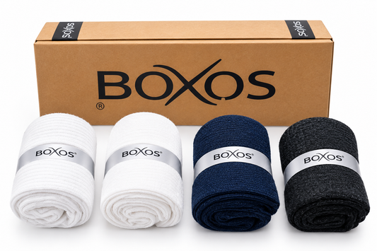 BoxoS Men’s Socks – Pack of 4 Pairs