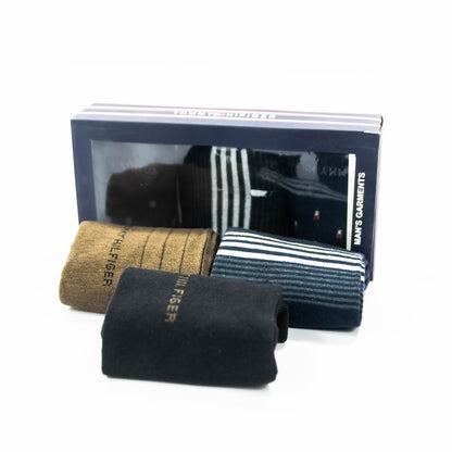 CRS T-O-M-M-Y ANKLE SOCKS ( PACK OF 3 )