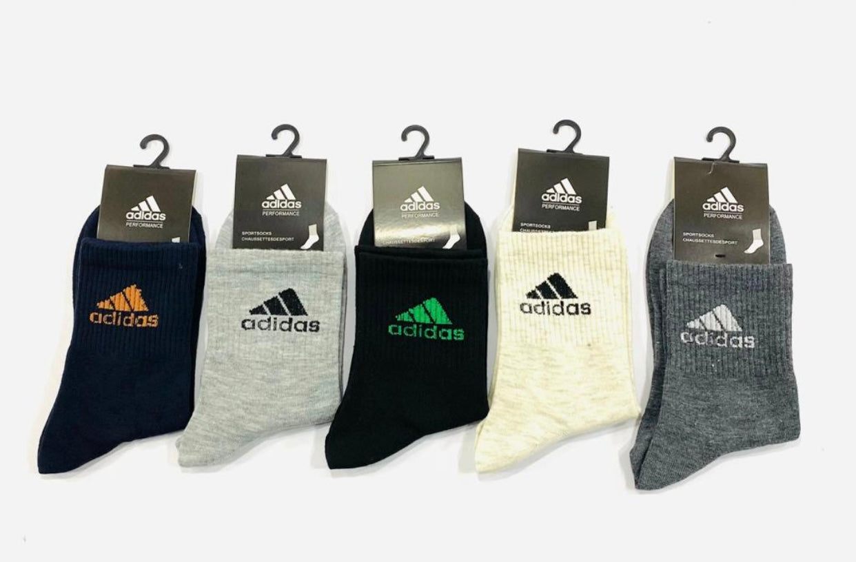 CRS BRANDED LONG ANKLE SOCKS (Pack of 5 )