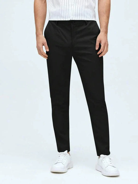 Premium Black Cotton Pant