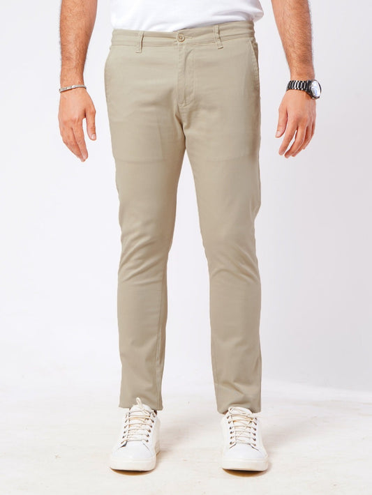 Premium Cream Cotton Pant