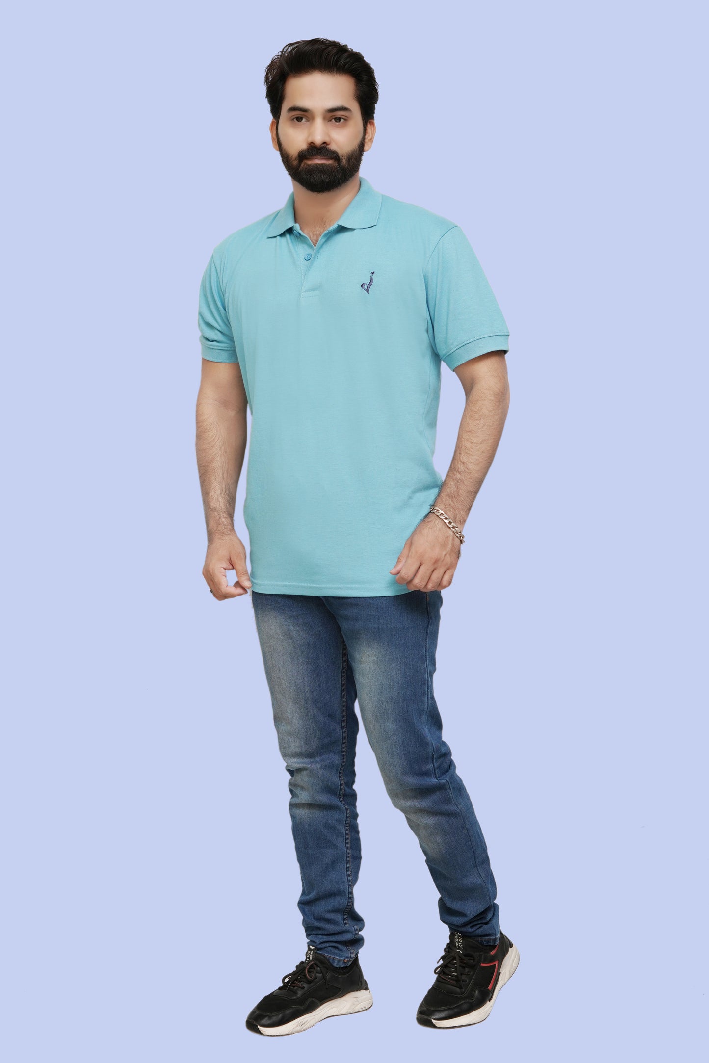 SKYBLUE POLO T-SHIRT