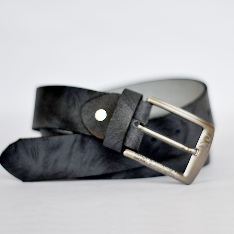 CRS BLACK FORMAL LEATHER BELT