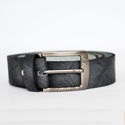 CRS BLACK FORMAL LEATHER BELT