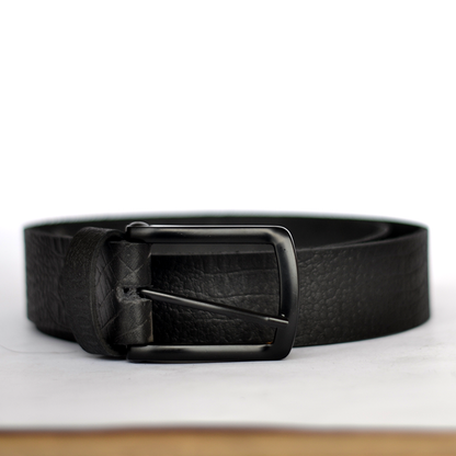 CRS TEXTURED LEATHER BELT