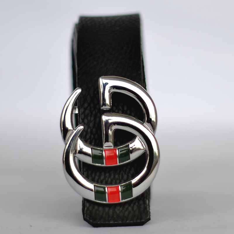 CRS BRANDED GG LEATHER BELT