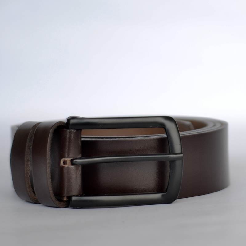 CRS PREMIUM CHOCO BROWN LEATHER BELT