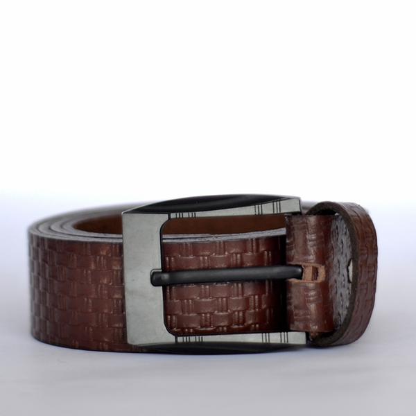 CRS CLASSIC BROWN LEATHER BELT