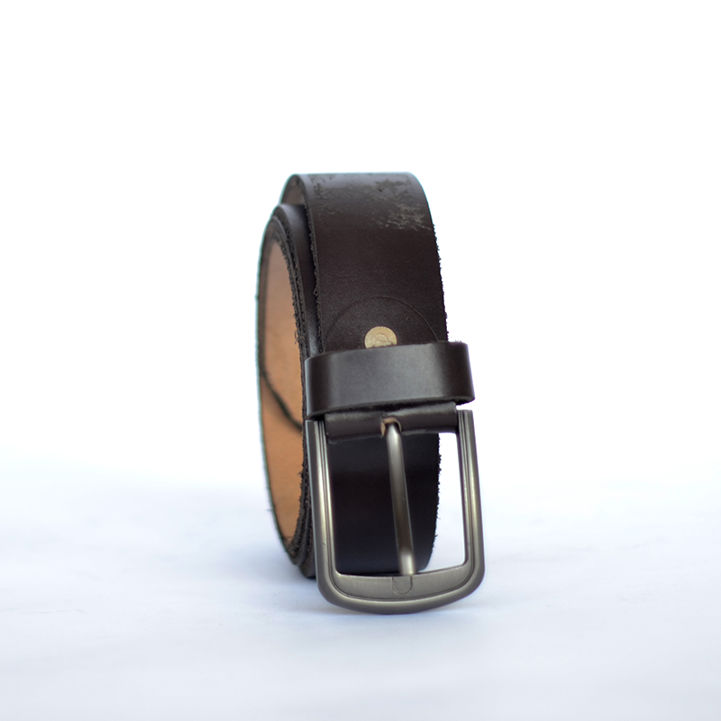 CRS PREMIUM CHOCO BROWN LEATHER BELT