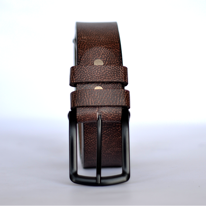 CRS PREMIUM DARK BROWN LEATHER BELT