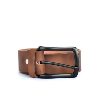 CRS PREMIUM MUSTARD BROWN LEATHER BELT