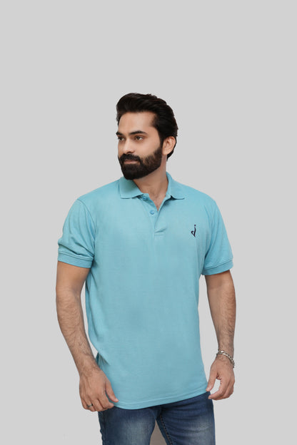 SKYBLUE POLO T-SHIRT