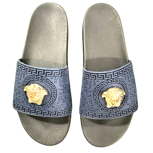 CRS- V-E-R-S-A-C-E MILLED SLIPPERS BLACK