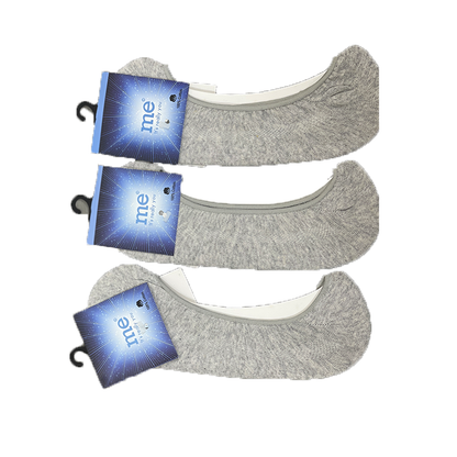 CRS BRANDED INVISIBLE SOCKS 4 (PACK OF 3)