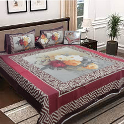 CRS - FLOWER PATTERN BEDSHEET