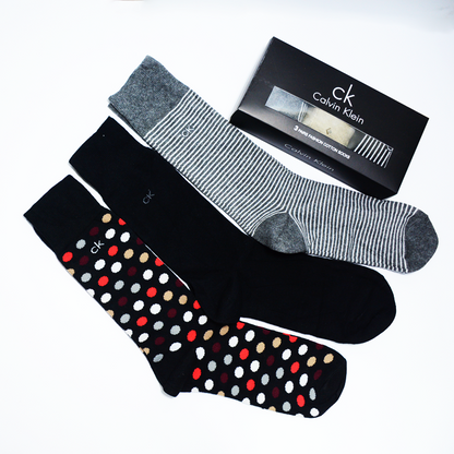 CRS Branded Dress Full Socks 2 (Pack of 3)