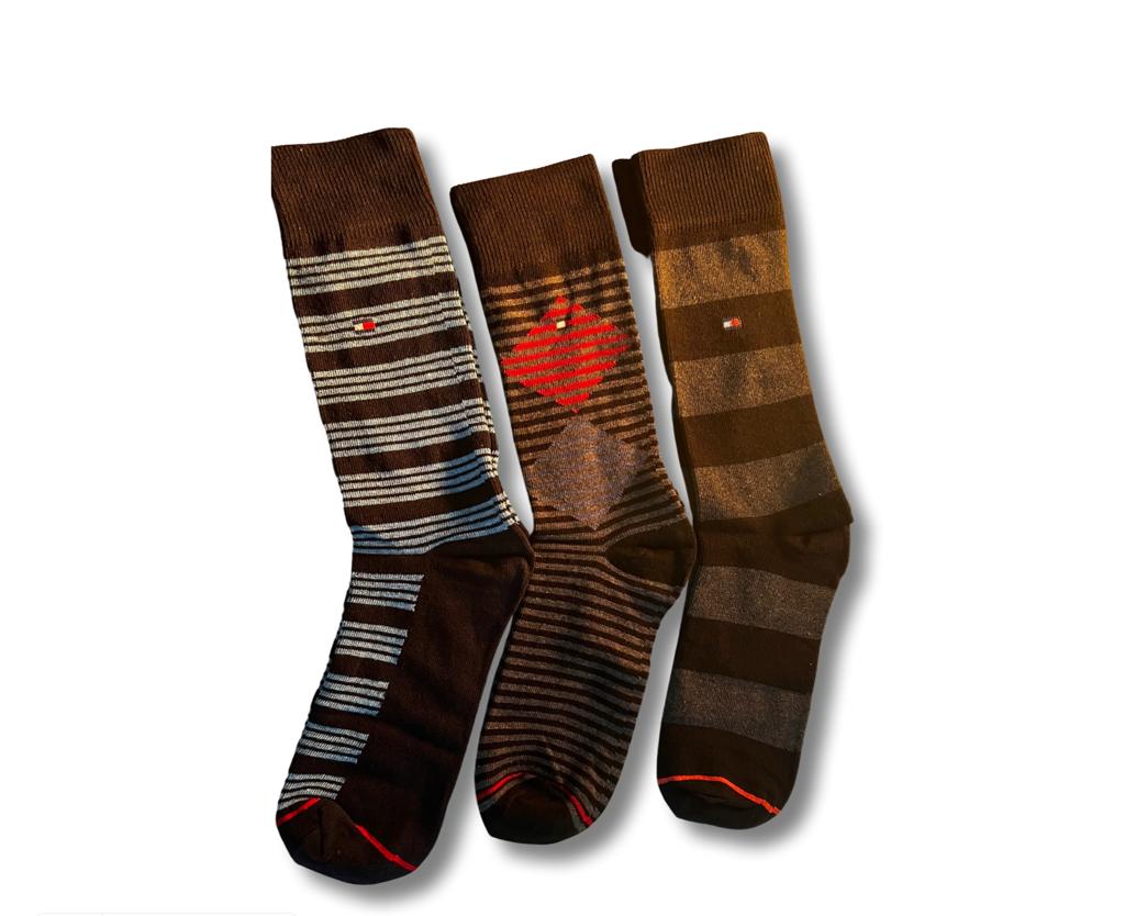 CRS Branded Dress Full Socks 3 (Pack of 3)