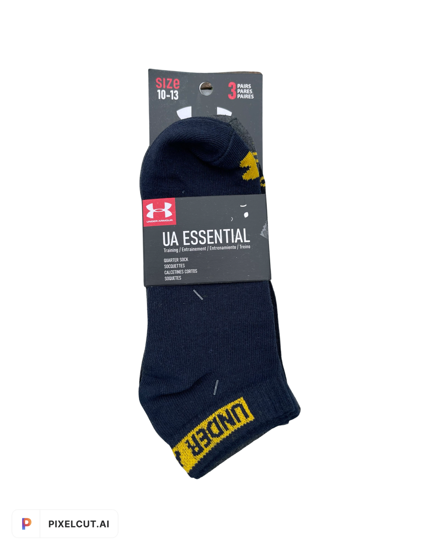 CRS BRANDED ANKLE SOCKS (PACK OF 3)